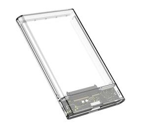 Transparent hard disk box