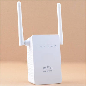 Dual Antenna Dual Network Port WIFI Repeater