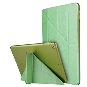 Compatible with Apple, Applicable to new ipadPro11 silk holster ultra-thin protective shell 9.7 dormant deformation leather case