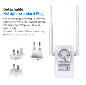 Dual-band 1200-megabit wireless relay router