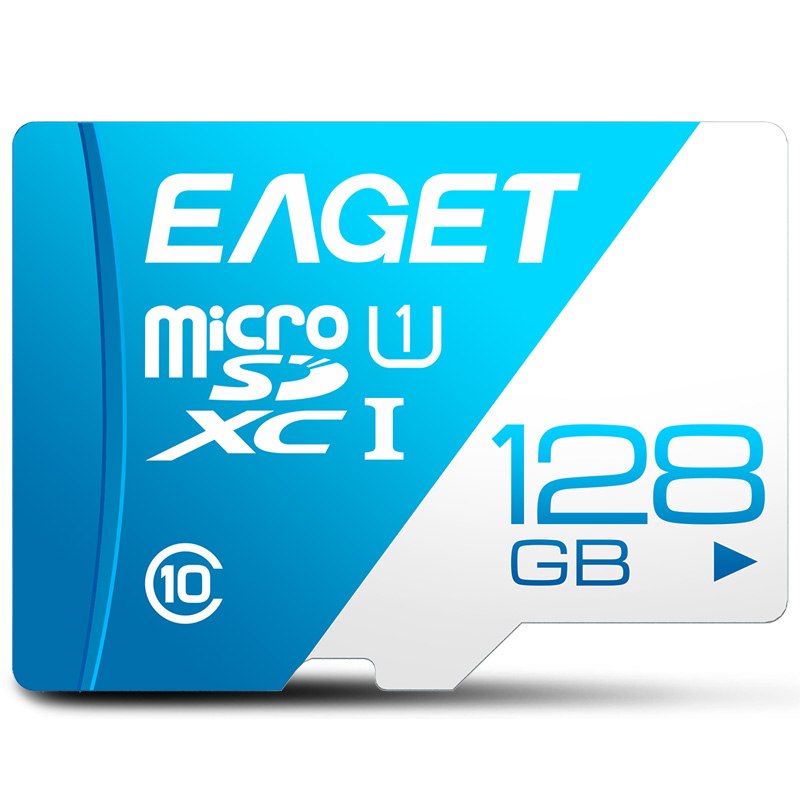 EAGET T1 Micro SD Card 64GB 32GB 16GB Memory Card 128GB TF Card Class10 UHS-I 80MB S Microsd   Memory Card For Smartphone